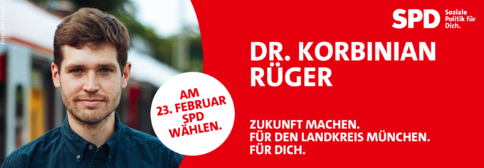 Korbinian Rüger Wahlkampagne 2025