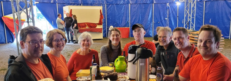 Kinderfest ausklingen lassen